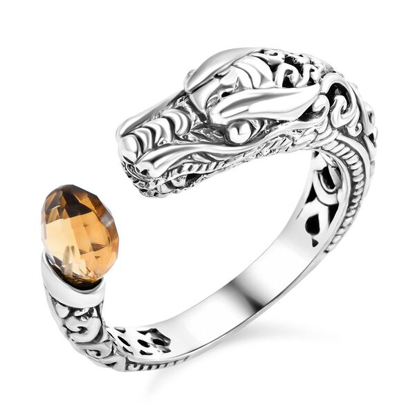 Royal Bali Kollektion- Citrin Ring- 3 Ct.
