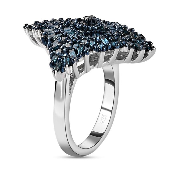 Blauer Diamant-Ring - 1 ct. image number 5