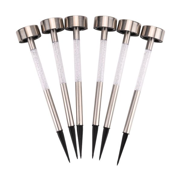 6er-Set LED-Solarleuchten, 5,5x33cm