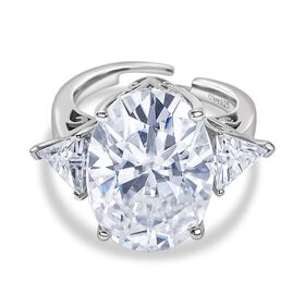 D'Joy Moissanit Ring - 13,79 ct.
