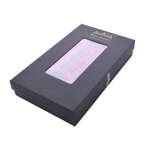 Handgefertigte Tenun-Decke mit Lasem-Motiv, Mehrfarbig image number 4