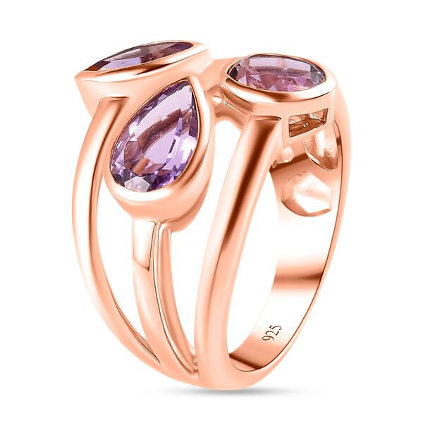 AA Rose De France Amethyst-Ring - 2,44 ct. image number 5