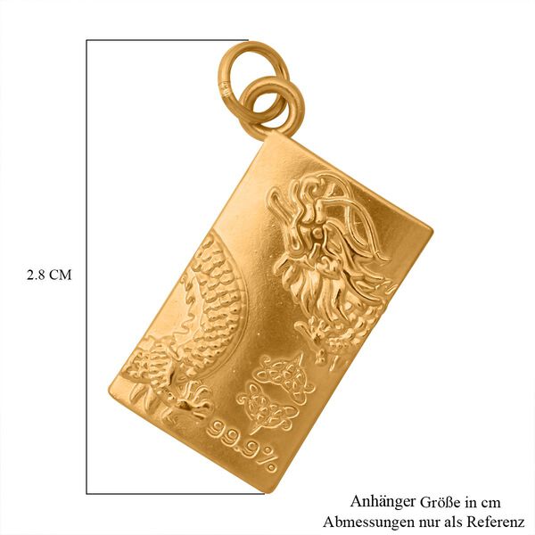 Barren-Anhänger in 999 Gold, 1 Gramm image number 5