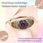 Floral Dream mehrfarbiger Edelstein-Cluster-Armreif- 18,25 ct. image number 6