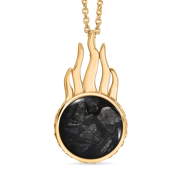 EverTrue Meteorit Matrix Anhänger mit 50cm Kette - 20 ct. image number 0