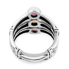 Royal Bali Kollektion - Mehrfach-Turmalin Ring, 925 Silber  ca. 1,50 ct image number 4
