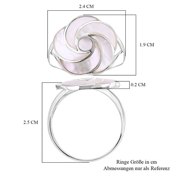 Royal Bali Kollektion - Perlmutt Ring image number 5