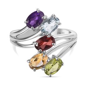 Multi-Edelstein-Ring - 2,24 ct.