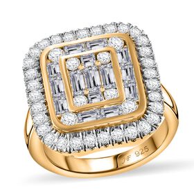 J Francis gefertigt mit SWAROVSKI- Swarovski Zirkonia Ring