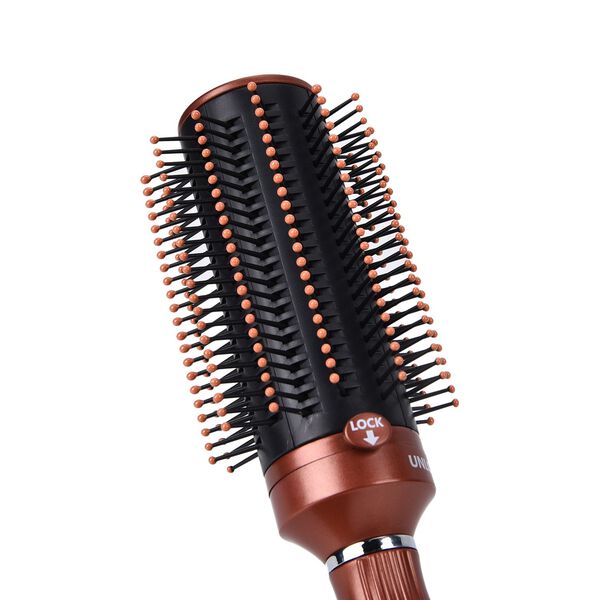 Ausziehbare Haarb&uuml;rste mit Knopfdruck in braun image number 6