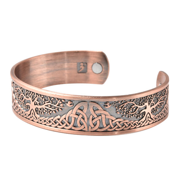 Schlichter Armreif ca. 17-18 cm in roséfarben image number 4