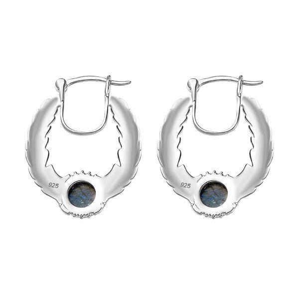 AAA Labradorit Ohrringe - 3,37 ct. image number 5