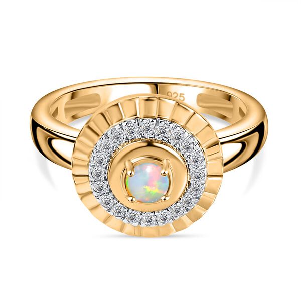 AA Nat&uuml;rlicher, &auml;thiopischer Welo Opal Ring, ca. 0,39 ct