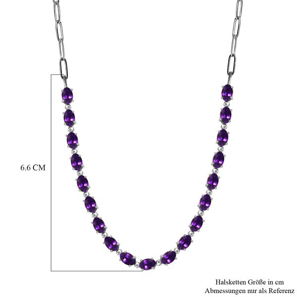Afrikanische Amethyst-Halskette, 45 cm - 8,31 ct. image number 6