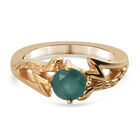 Grandidierit Ring 925 Silber vergoldet  ca. 0,88 ct image number 0