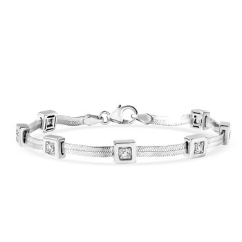 LUXURIANT SI-GH Labor Diamant 18cm Armband - 0,47 ct.