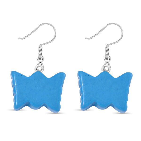 Blaue Howlit-Ohrringe - 50 ct. image number 5