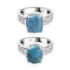 Blaues Türkis Schmuckset  ca. 14,00 ct.