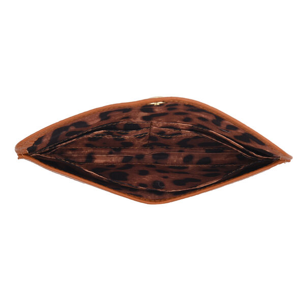 CLOSE OUT: Echtleder Brieftasche, Braun image number 5