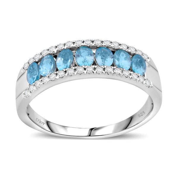 D'Joy AA blauer und wei&szlig;er Zirkon Ring - 2,32 ct. image number 3