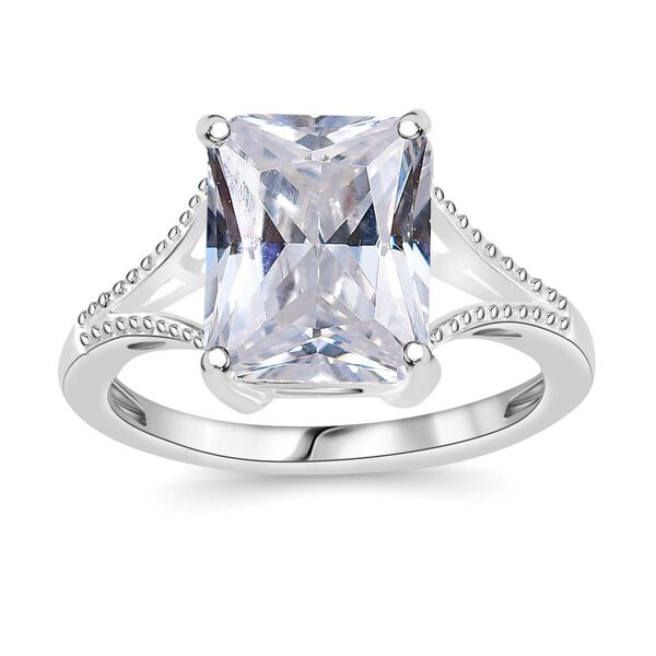 Wei&szlig;er Zirkonia-Ring image number 3