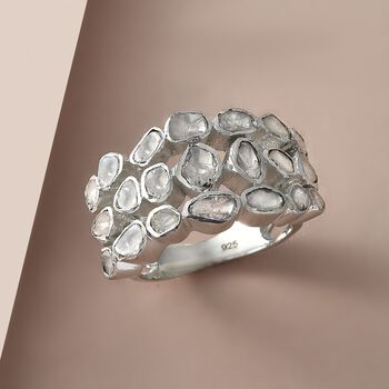 Handgearbeiteter Polki-Diamant-Ring - 1 ct.