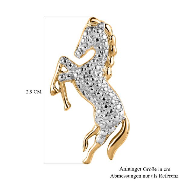 Zweifarbiger Creature Couture Pferd-Anh&auml;nger image number 7