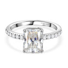 D joy Moissanit Ring 925 Silber rhodiniert (Größe 19.00) ca. 2.67 ct