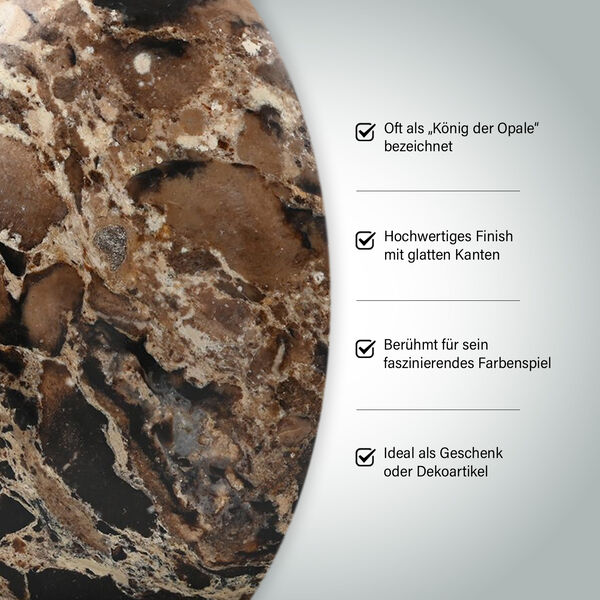 Gem Crystal Kollektion - Schwarzer Opal - L, 2255 cts. image number 2