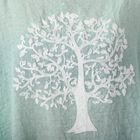 T-Shirt mit Baum-Stickerei, Wassergrün, Einheitsgröße image number 3