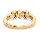 AA natürlicher goldener Tansanit und Zirkon-Ring - 0,80 ct. image number 5