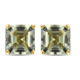 AAA Turkizit-Ohrstecker in 585 Gelbgold - 2,55 ct.