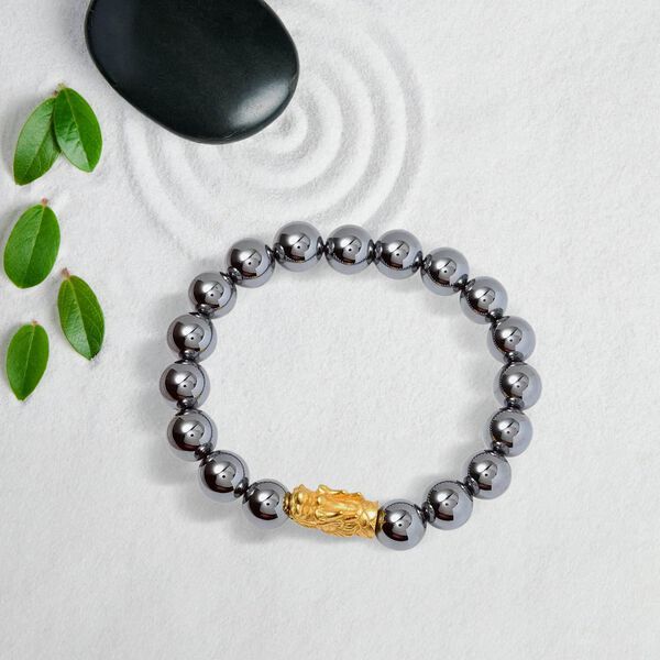 Flexibles Terahertz Armband mit Drachenmotiv - 119 ct. image number 4