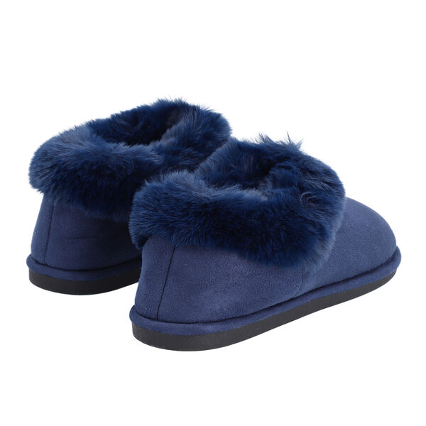 Kunstfell Hausschuhe, 36-38, Hellblau image number 2