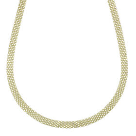 LA BELLA 925 Silber vergoldet Halskette ca. 50 cm ca. 14,04g