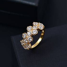J Francis gefertigt mit SWAROVSKI- Swarovski Zirkonia Ring