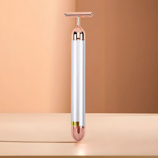 4-in-1 Gesichtsroller-Massager in Silberwei&szlig; image number 12