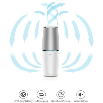 ⁠RICHTER kompakter und tragbarer USB-Luftreiniger MSP1