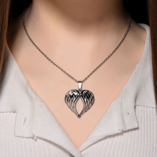 Reiner Edelstahl Halskette ca. 50 cm ca. 10,60g image number 2