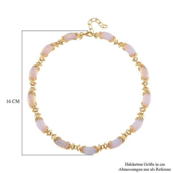 Opalit 45+5cm Halskette - 250 ct. image number 6