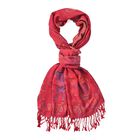 Elephant pattern scarf100% viscosesize:175cm X70cm weight: 170gred
