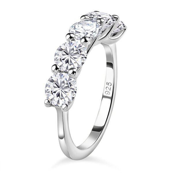 Moissanit Ring - 2 ct. image number 6