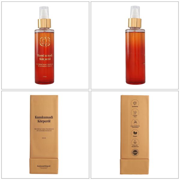 SQIN Botanicals- Kumkumadi Körperöl, 100ml image number 8