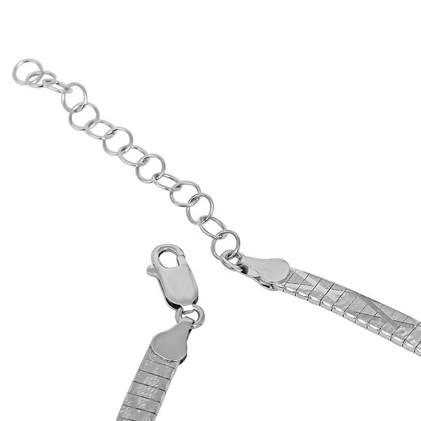 Fancy Cubetto Kleopatra Silber Halskette image number 4