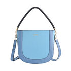 Hobo Tasche mit abnehmbarem Riemen, Blau image number 0