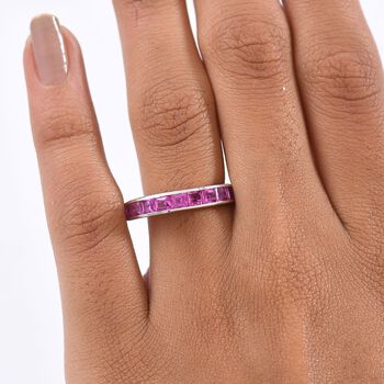 LUXURIANT AAA Labor Rosa Saphir Ring - 1,94 ct.