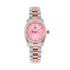 Moissanit Uhren 20 cm Reiner Edelstahl Bicolor