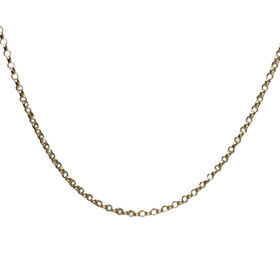 LONDON CLOSE OUT- Gliederkette in  375 Gelbgold, 45 cm