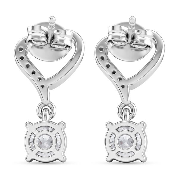 EVER TRUE Moissanit Ohrringe Nickelfreies Messing ca. 1,67 ct. image number 4