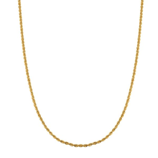 Seilkette in 915 Gelbgold, 50cm image number 8
